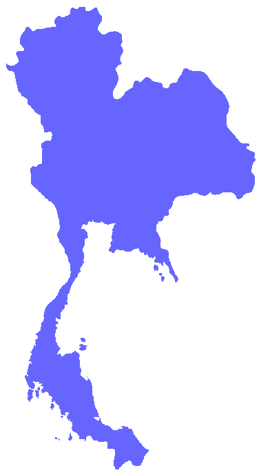 Karte Thailand